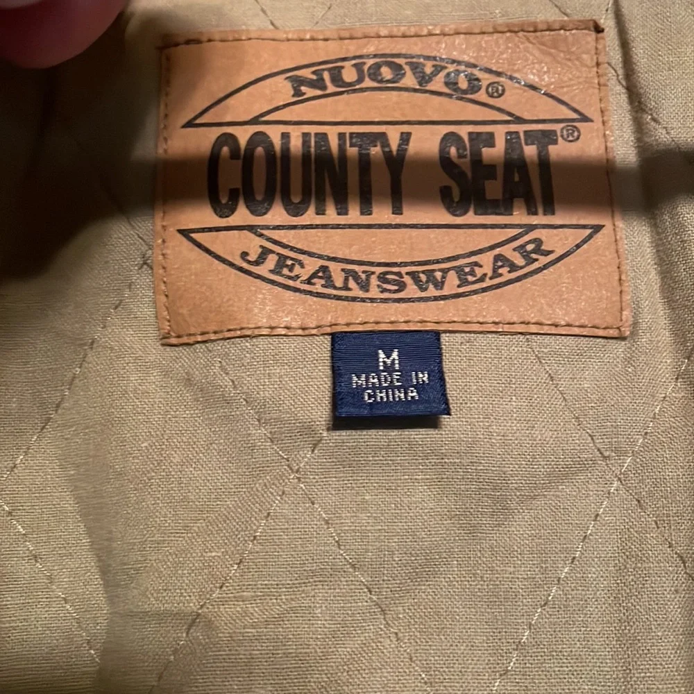 Authentic Western Leather Vest - Picture 4 of 9